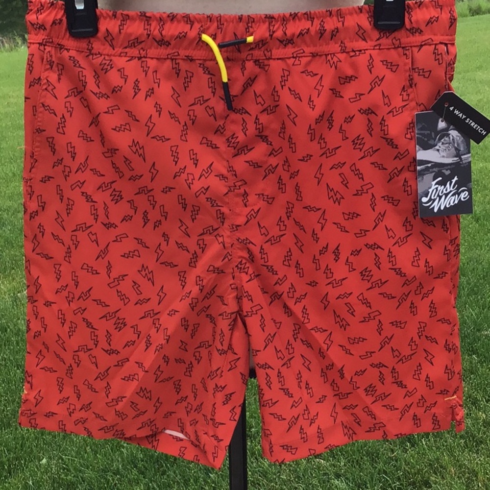 NWT First Wave Boy’s Swim Trunks